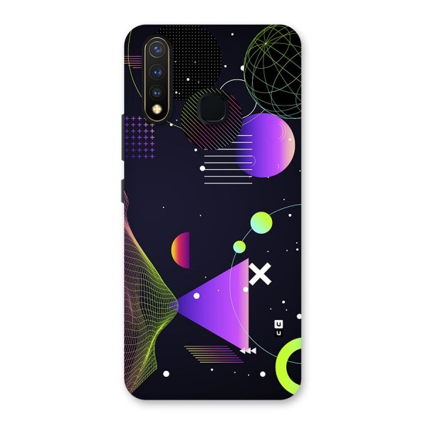 Geometrical Wireframe Back Case for Vivo Y19