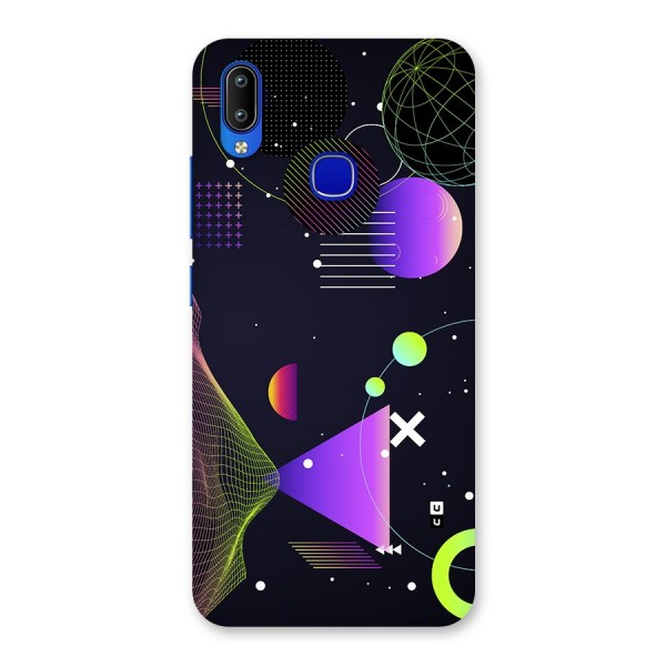 Geometrical Wireframe Back Case for Vivo Y91