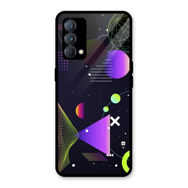 Geometrical Wireframe Glass Back Case for Realme GT Master Edition