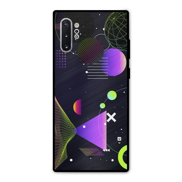 Geometrical Wireframe Metal Back Case for Galaxy Note 10 Plus