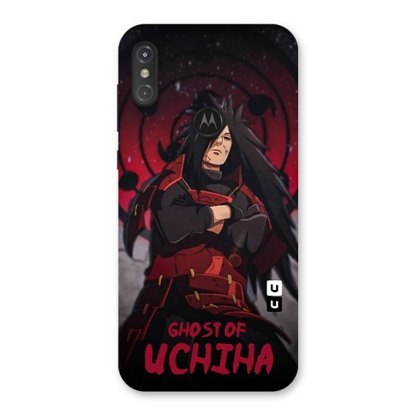 Ghost Of Uchiha Back Case for Motorola One Power