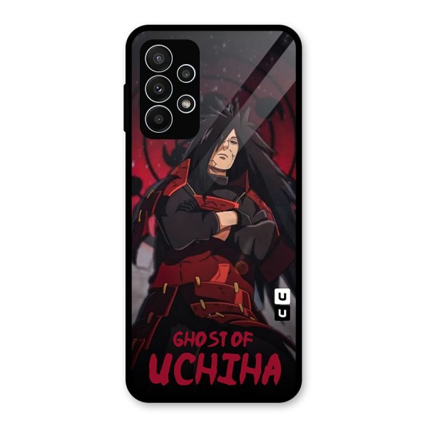 Ghost Of Uchiha Glass Back Case for Galaxy A23