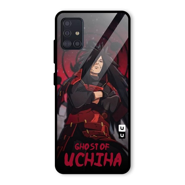 Ghost Of Uchiha Glass Back Case for Galaxy A51