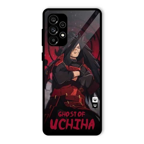 Ghost Of Uchiha Glass Back Case for Galaxy A73 5G