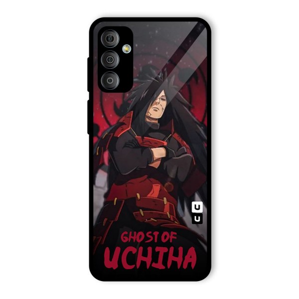 Ghost Of Uchiha Glass Back Case for Galaxy F23