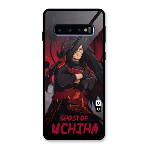 Ghost Of Uchiha Glass Back Case for Galaxy S10