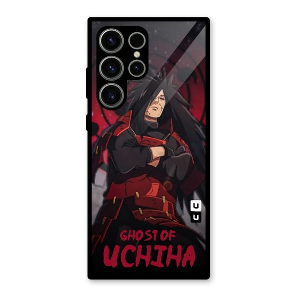 Ghost Of Uchiha Glass Back Case for Galaxy S23 Ultra