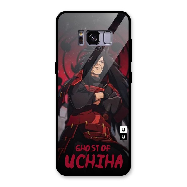 Ghost Of Uchiha Glass Back Case for Galaxy S8