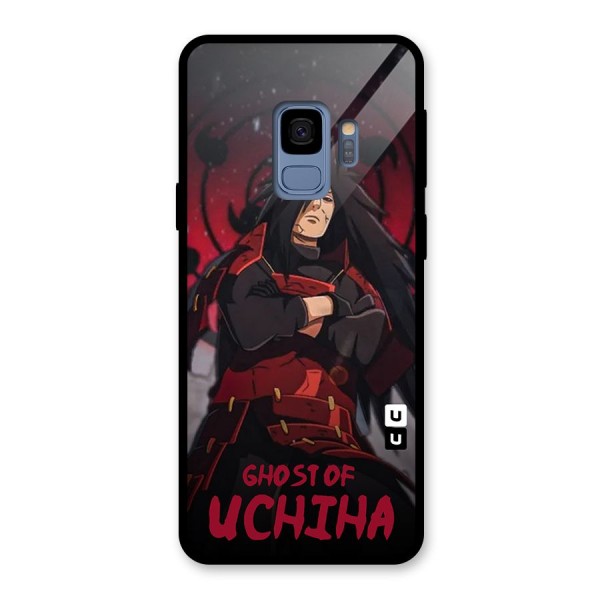 Ghost Of Uchiha Glass Back Case for Galaxy S9