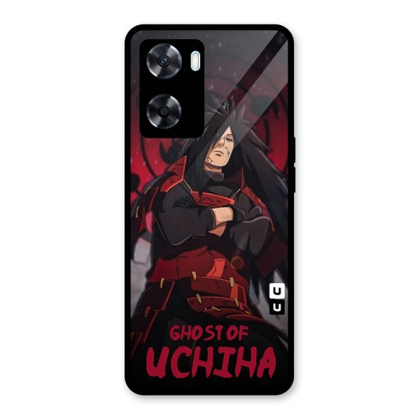 Ghost Of Uchiha Glass Back Case for Oppo A77s