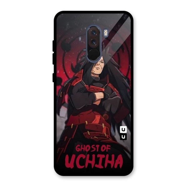 Ghost Of Uchiha Glass Back Case for Poco F1