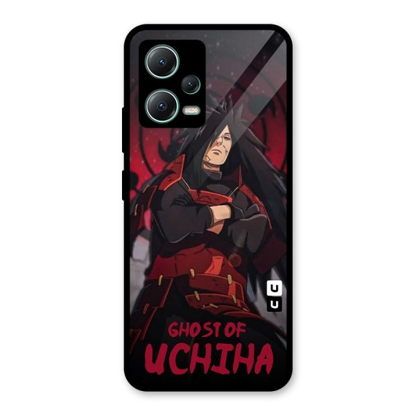 Ghost Of Uchiha Glass Back Case for Poco X5