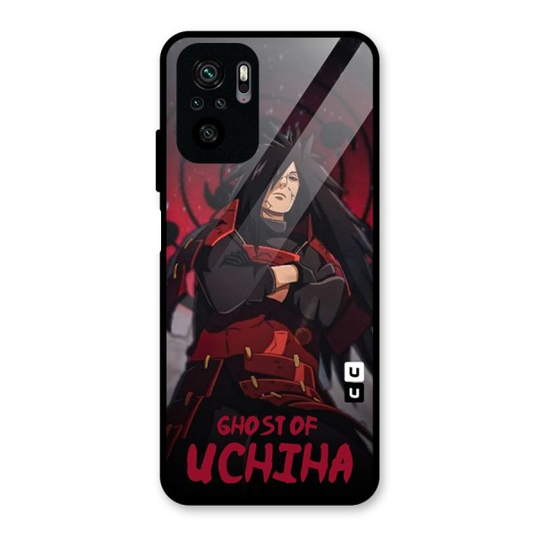 Ghost Of Uchiha Glass Back Case for Redmi Note 10