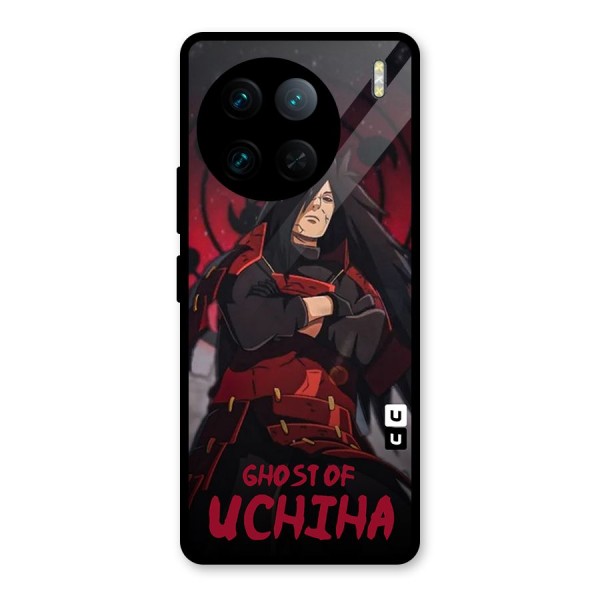 Ghost Of Uchiha Glass Back Case for Vivo X90 Pro