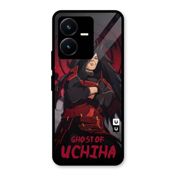 Ghost Of Uchiha Glass Back Case for Vivo Y22