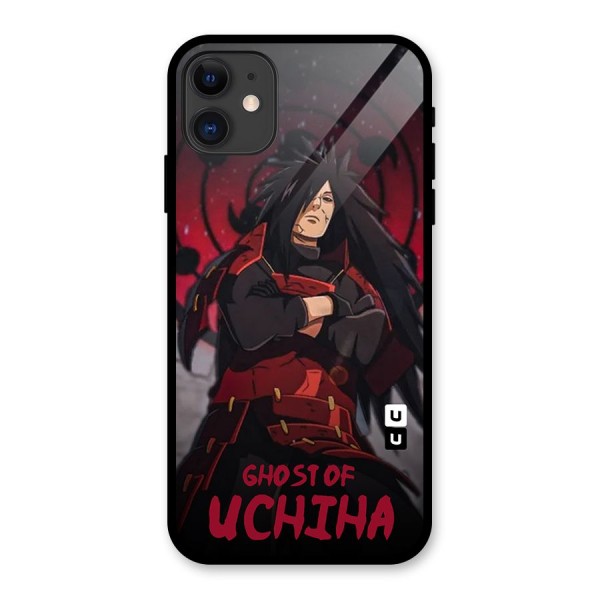 Ghost Of Uchiha Glass Back Case for iPhone 11