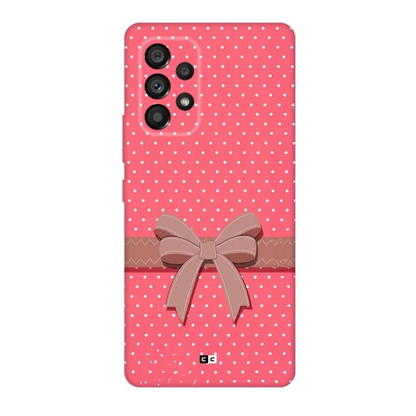 Gift Ribbon Back Case for Galaxy A53 5G