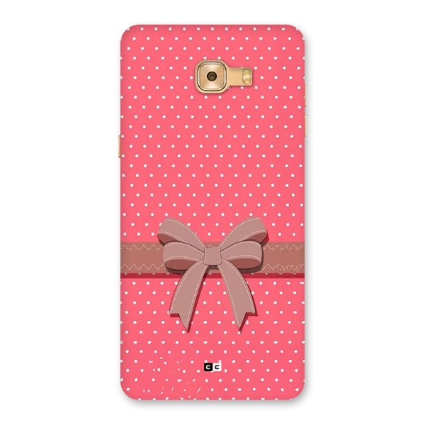 Gift Ribbon Back Case for Galaxy C9 Pro