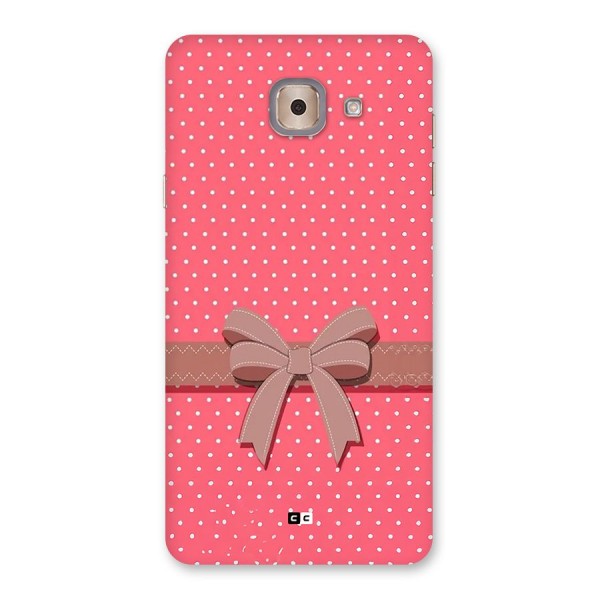 Gift Ribbon Back Case for Galaxy J7 Max