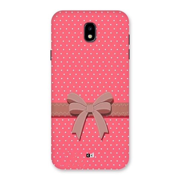 Gift Ribbon Back Case for Galaxy J7 Pro