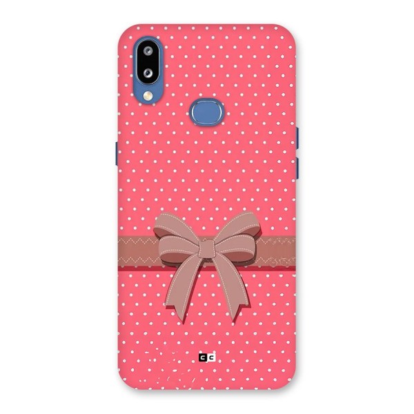 Gift Ribbon Back Case for Galaxy M01s