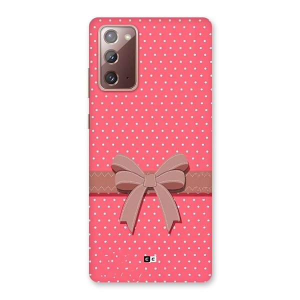 Gift Ribbon Back Case for Galaxy Note 20