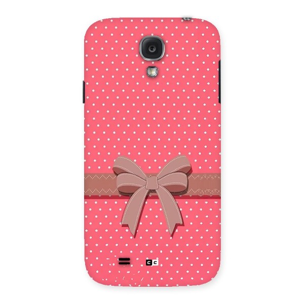 Gift Ribbon Back Case for Galaxy S4