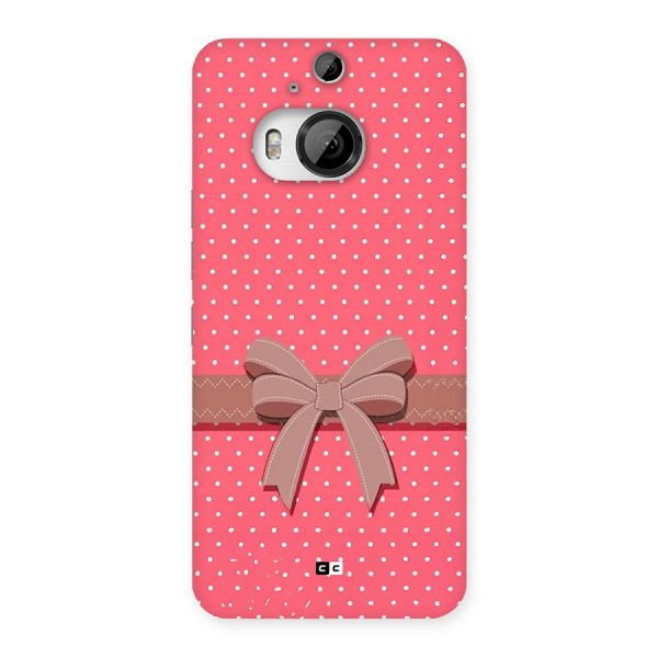 Gift Ribbon Back Case for HTC One M9 Plus