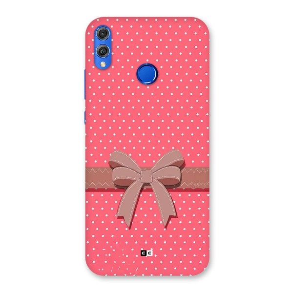 Gift Ribbon Back Case for Honor 8X