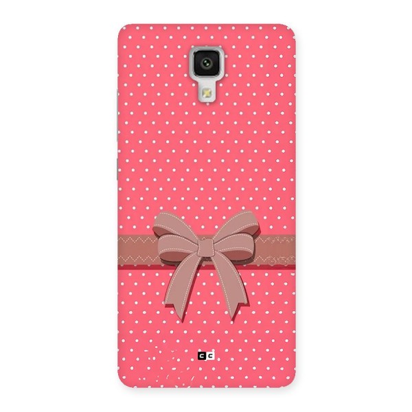 Gift Ribbon Back Case for Mi4