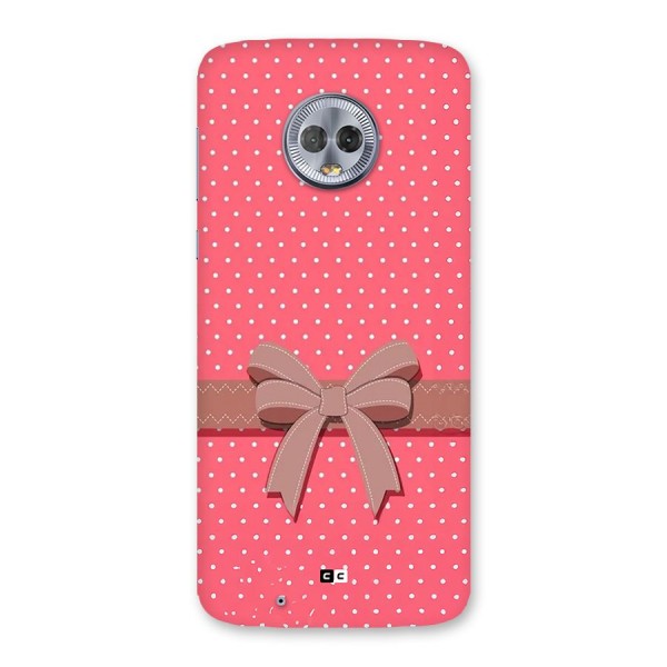 Gift Ribbon Back Case for Moto G6