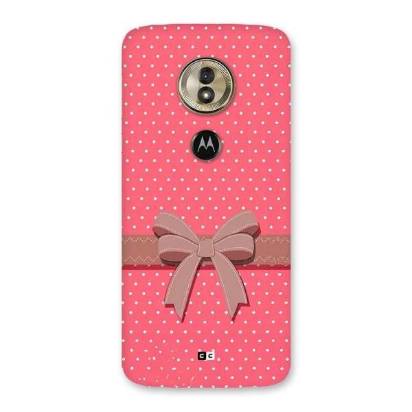 Gift Ribbon Back Case for Moto G6 Play