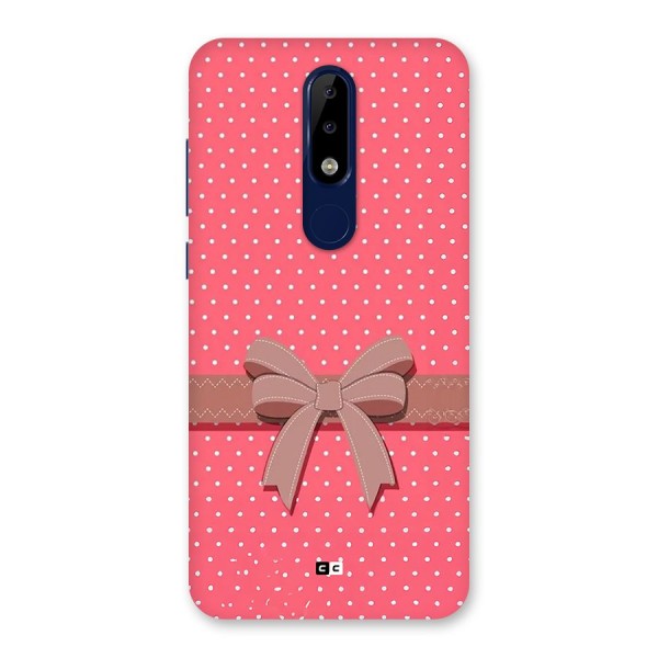 Gift Ribbon Back Case for Nokia 5.1 Plus