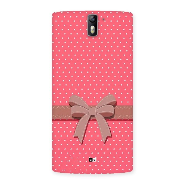 Gift Ribbon Back Case for OnePlus One