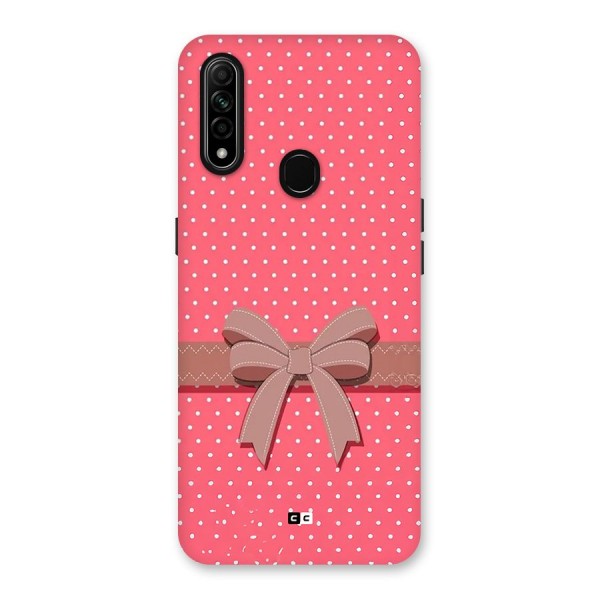 Gift Ribbon Back Case for Oppo A31