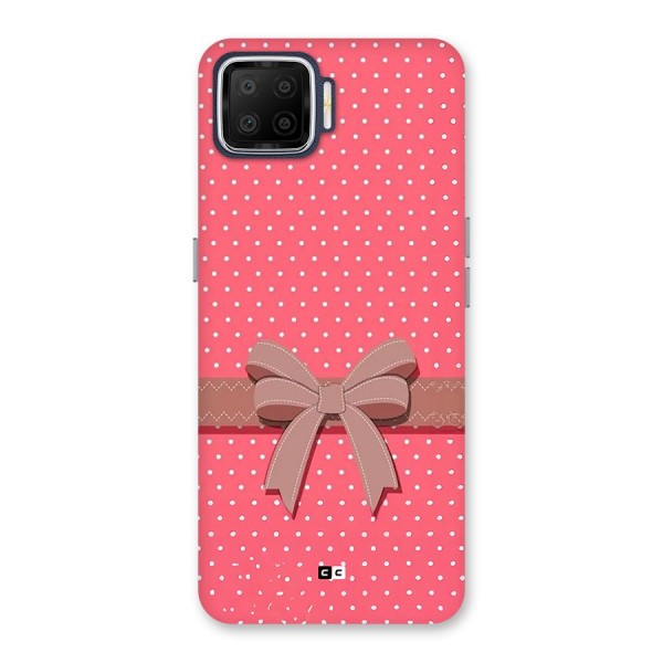 Gift Ribbon Back Case for Oppo F17