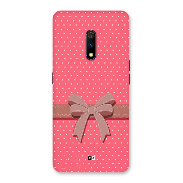 Gift Ribbon Back Case for Realme X