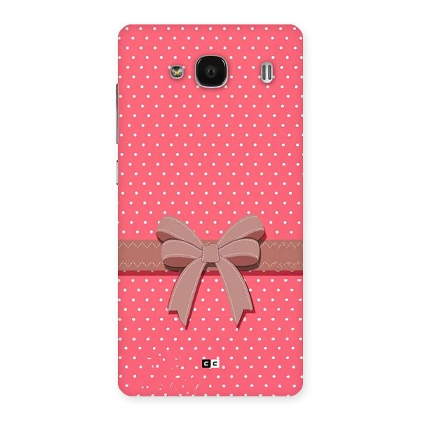 Gift Ribbon Back Case for Redmi 2s