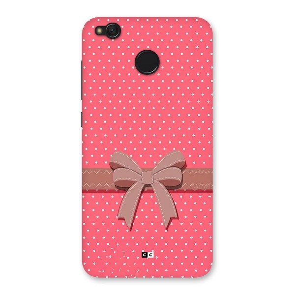 Gift Ribbon Back Case for Redmi 4