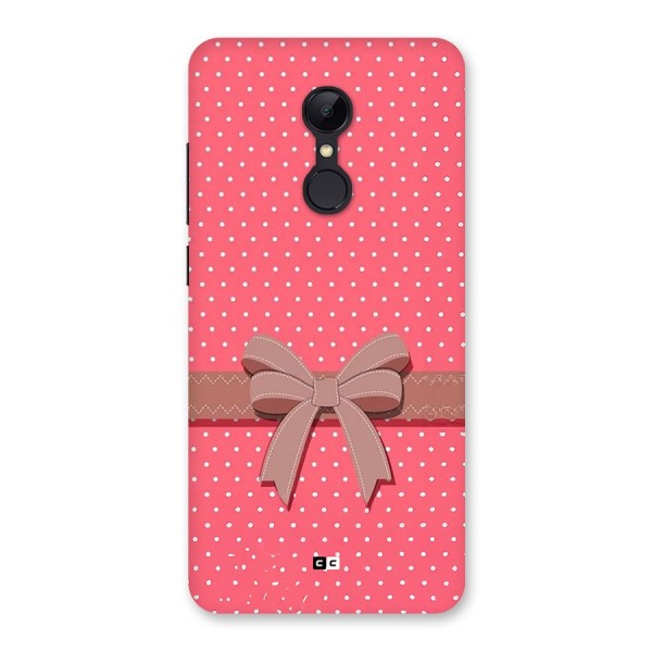 Gift Ribbon Back Case for Redmi 5