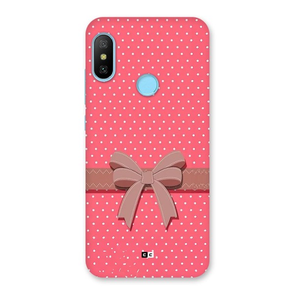 Gift Ribbon Back Case for Redmi 6 Pro