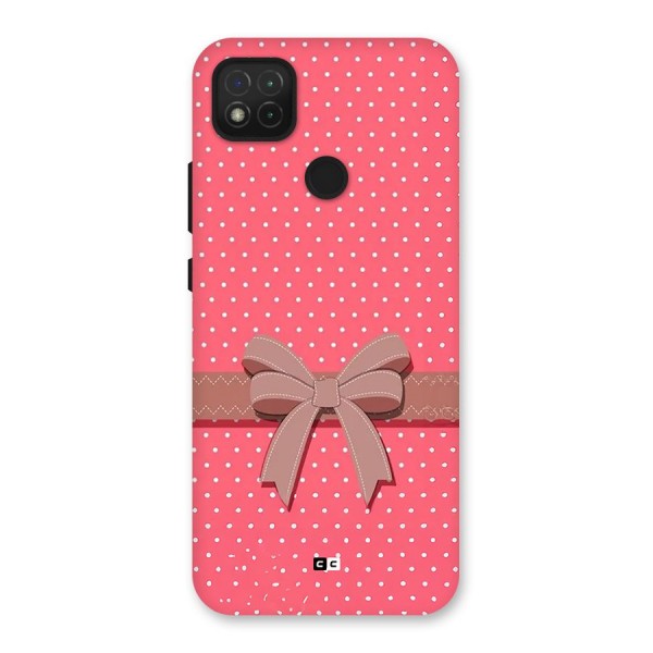 Gift Ribbon Back Case for Redmi 9