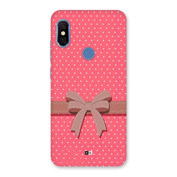 Gift Ribbon Back Case for Redmi Note 6 Pro