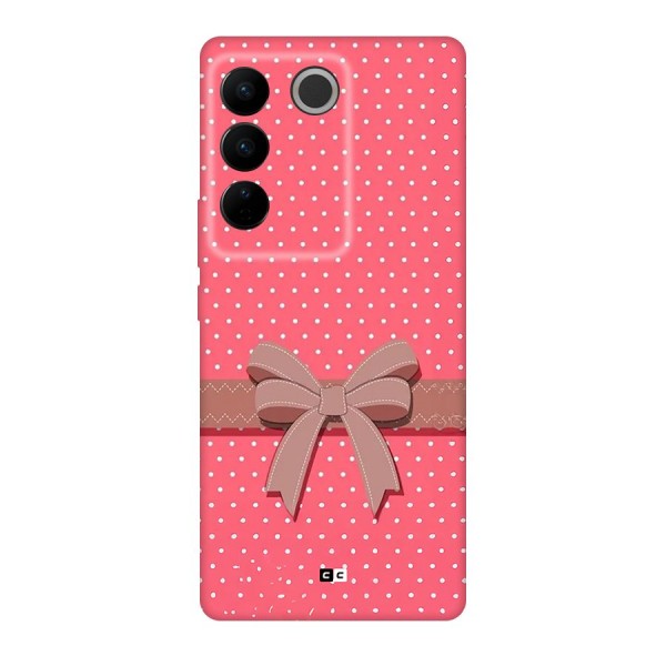 Gift Ribbon Back Case for Vivo V27