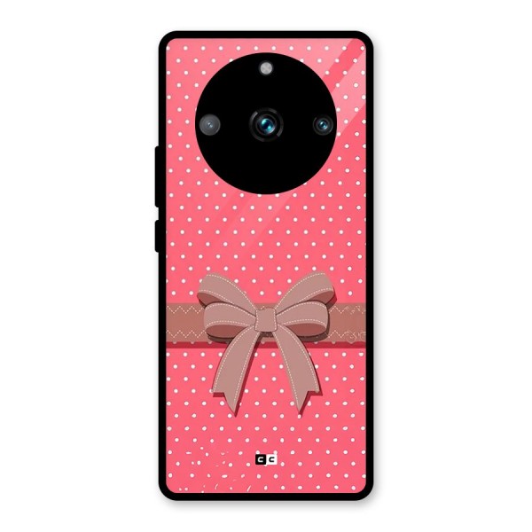 Gift Ribbon Glass Back Case for Realme 11 Pro