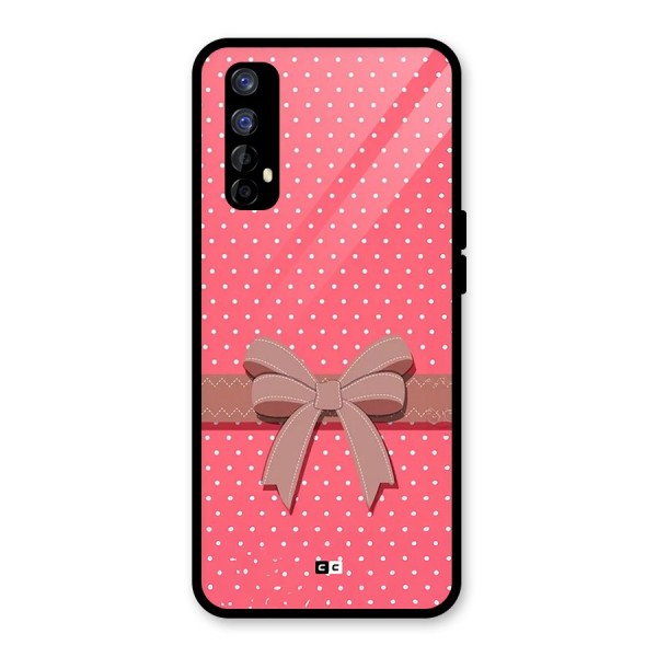 Gift Ribbon Glass Back Case for Realme 7