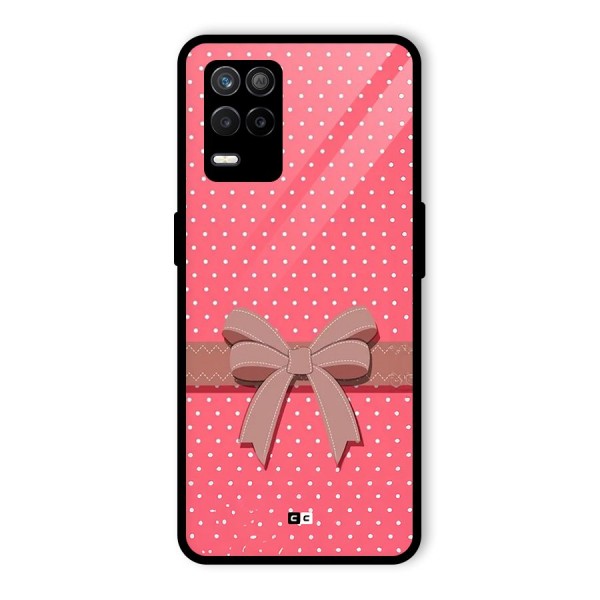 Gift Ribbon Glass Back Case for Realme 9 5G