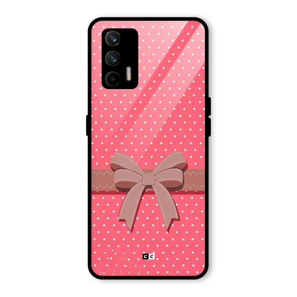 Gift Ribbon Glass Back Case for Realme GT 5G