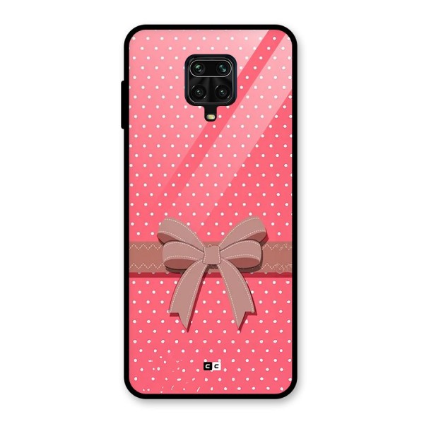 Gift Ribbon Glass Back Case for Redmi Note 10 Lite