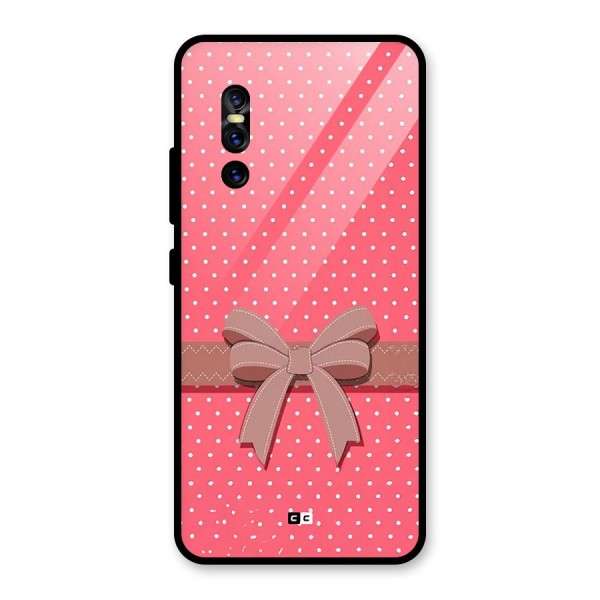 Gift Ribbon Glass Back Case for Vivo V15 Pro